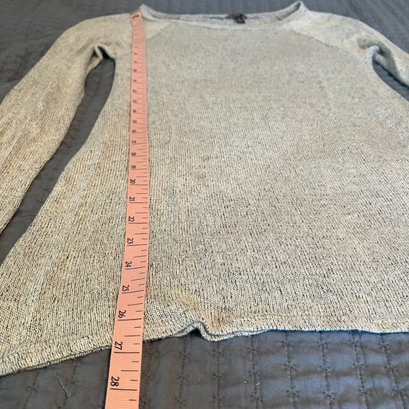 Valette Grey Knit Sweater Size Small - Picture 3 of 4